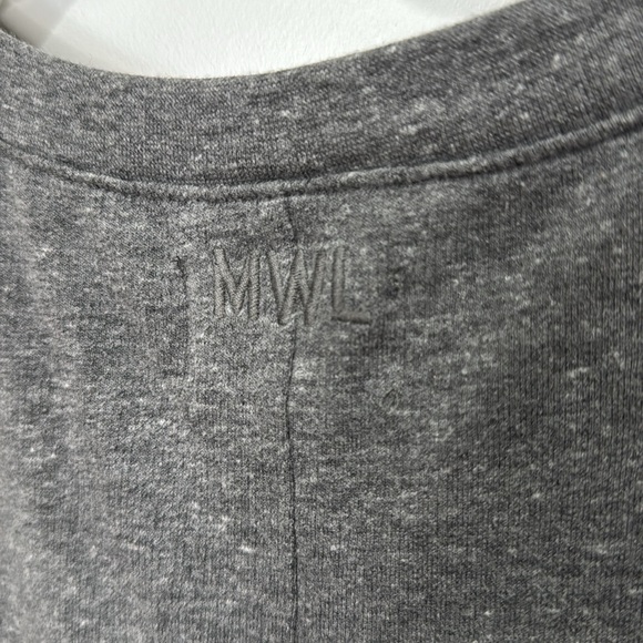 MADEWELL SPRING ROLL ROMPER HEATHER GREY MEDIUM - Picture 8 of 9